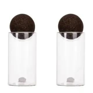 Sagaform Nature salt/pepper jars with cork stoppers 2 pcs. - LT52202 (gadzety reklamowe)